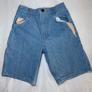 Vintage Boys Oshkosh Light Denim Shorts Size 10R 90’s Y2K Play Straight